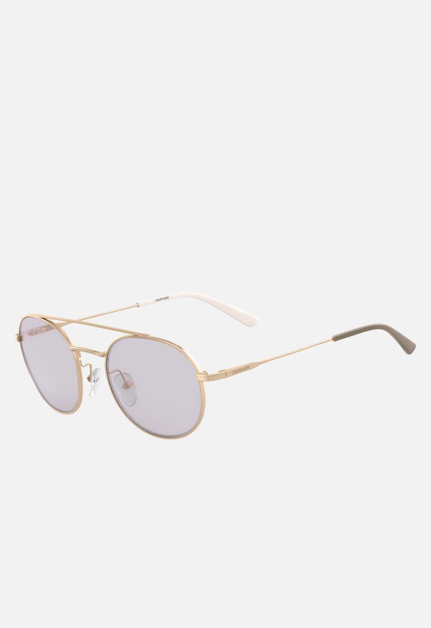 DNU Calvin Klein Sun - Calvin Klein aviator sunglasses - gold
