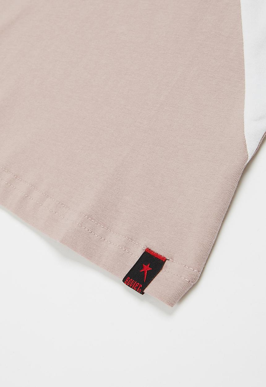 SOVIET - B bosley fashion tee - salmon