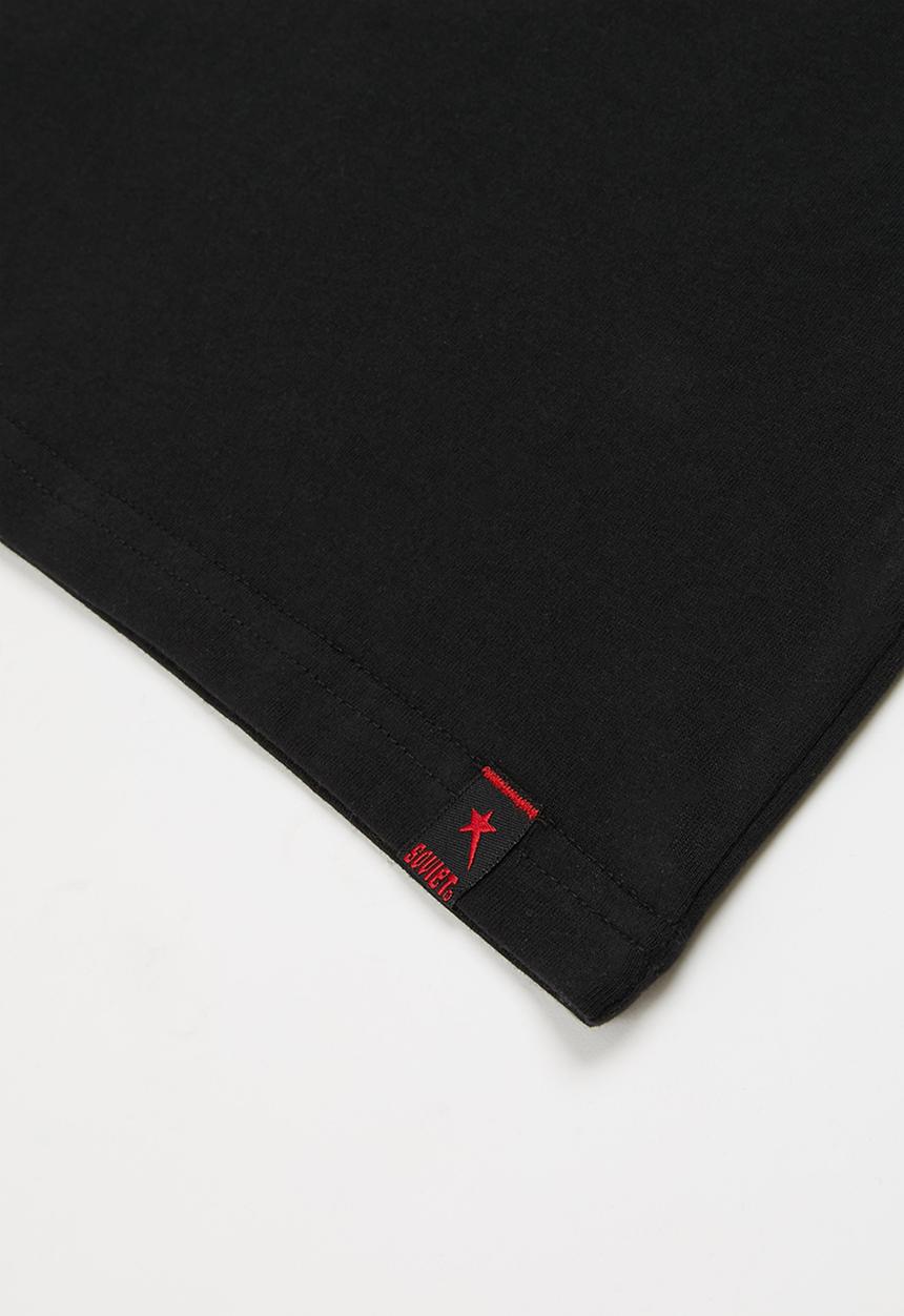 SOVIET - B sparks boys short sleeve logo tee - black