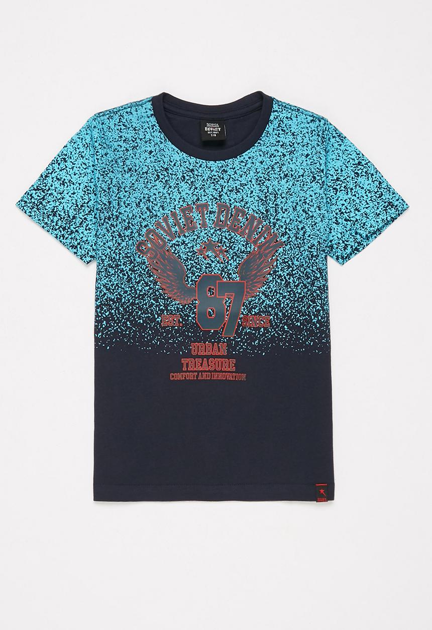 SOVIET - B scofield fashion tee - navy