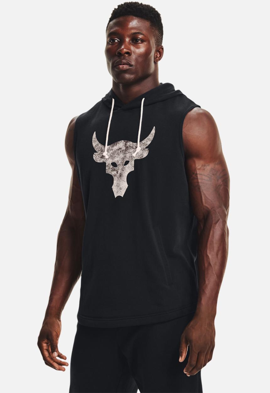 Under Armour - UA Project Rock Terry sl hd- black