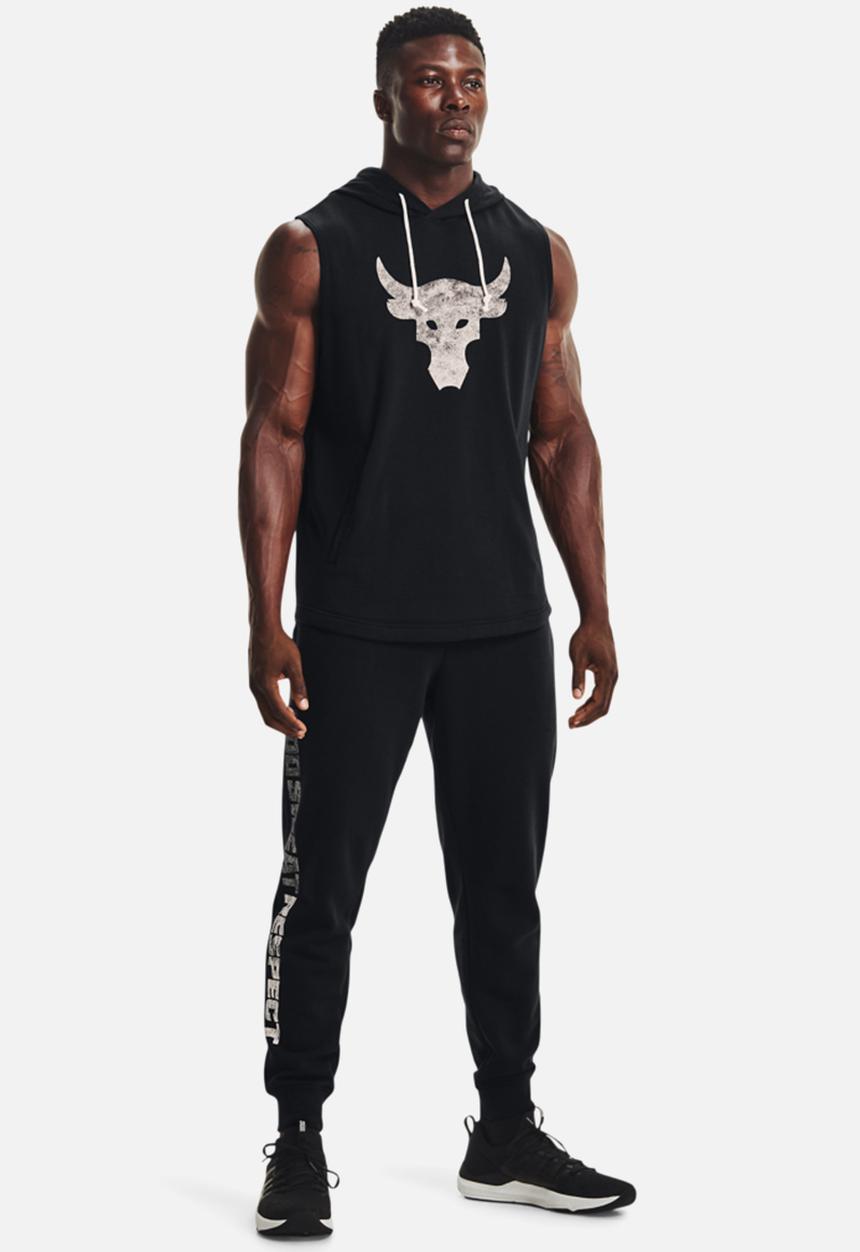 Under Armour - UA Project Rock Terry sl hd- black