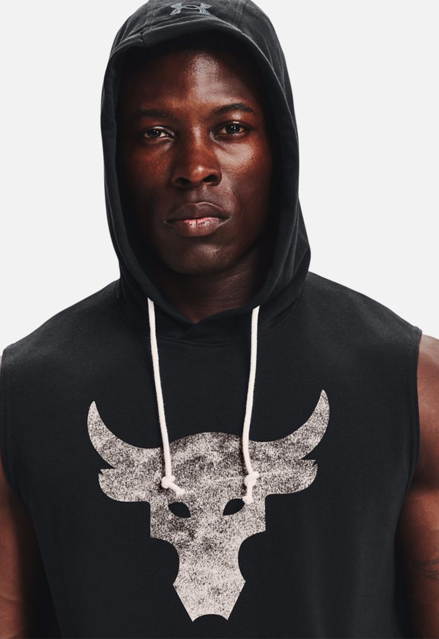 Under Armour - UA Project Rock Terry sl hd- black