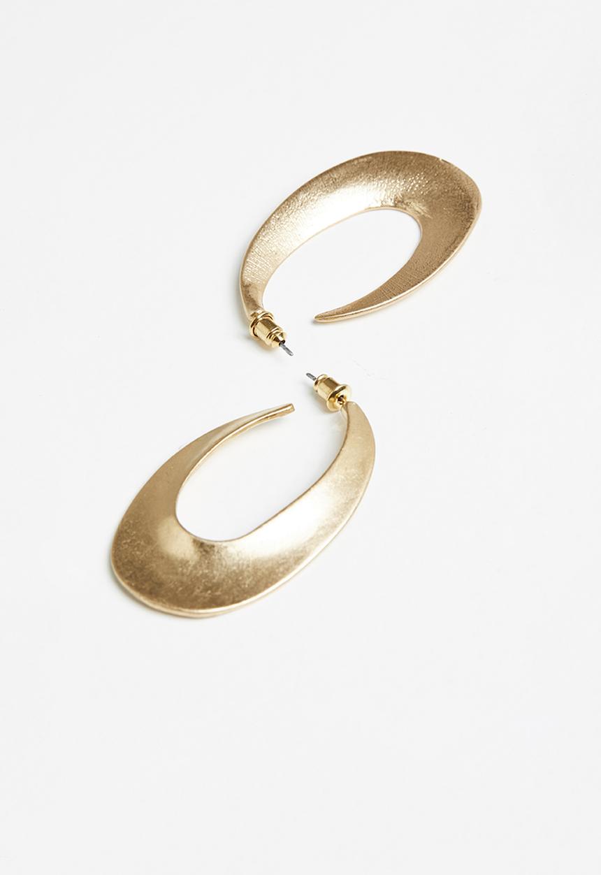 Superbalist - Emily hoop earrings - gold