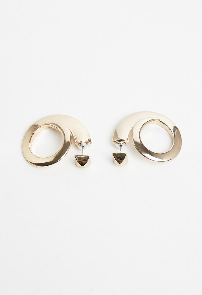 Superbalist - Aurora hoop earrings - gold