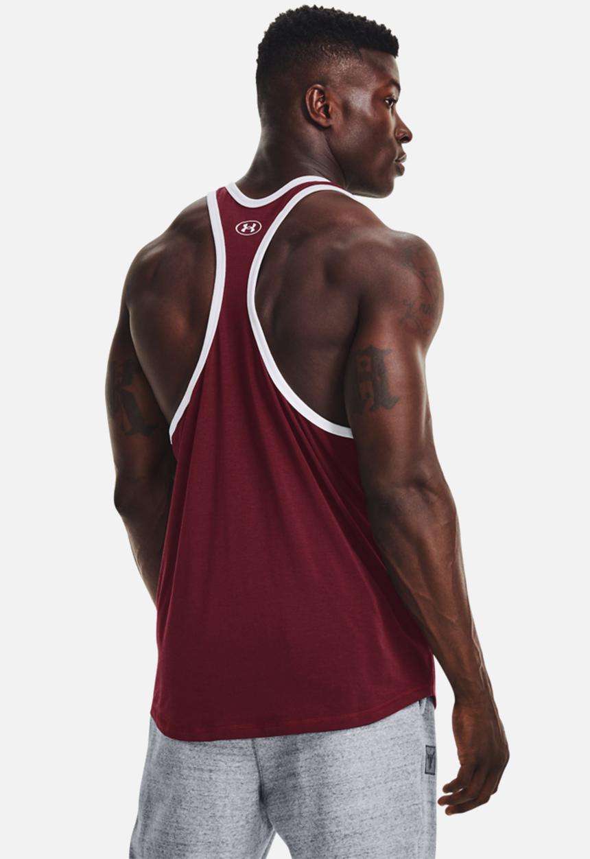 Under Armour - UA Project Rock Outlaw Mana Tank- red
