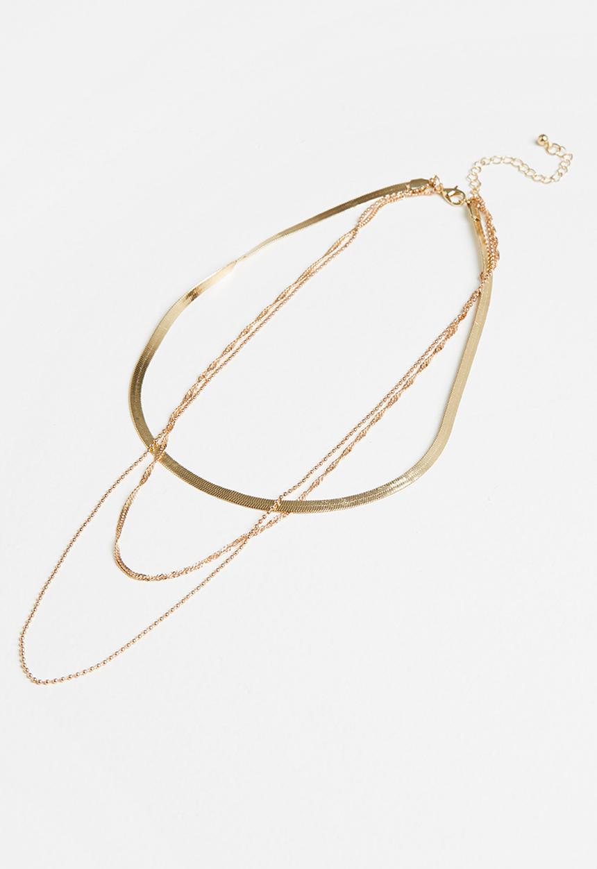 Superbalist - Sasha multi-layered necklace - gold