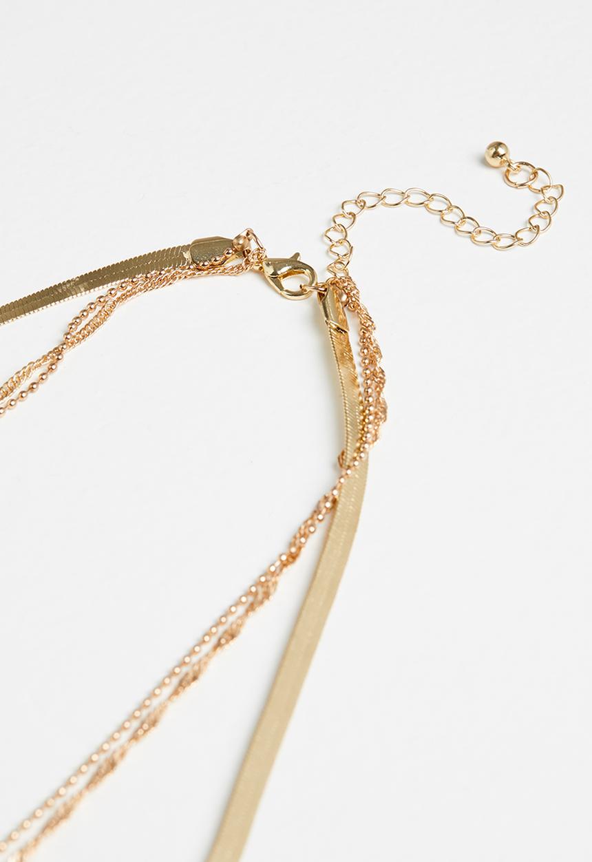 Superbalist - Sasha multi-layered necklace - gold