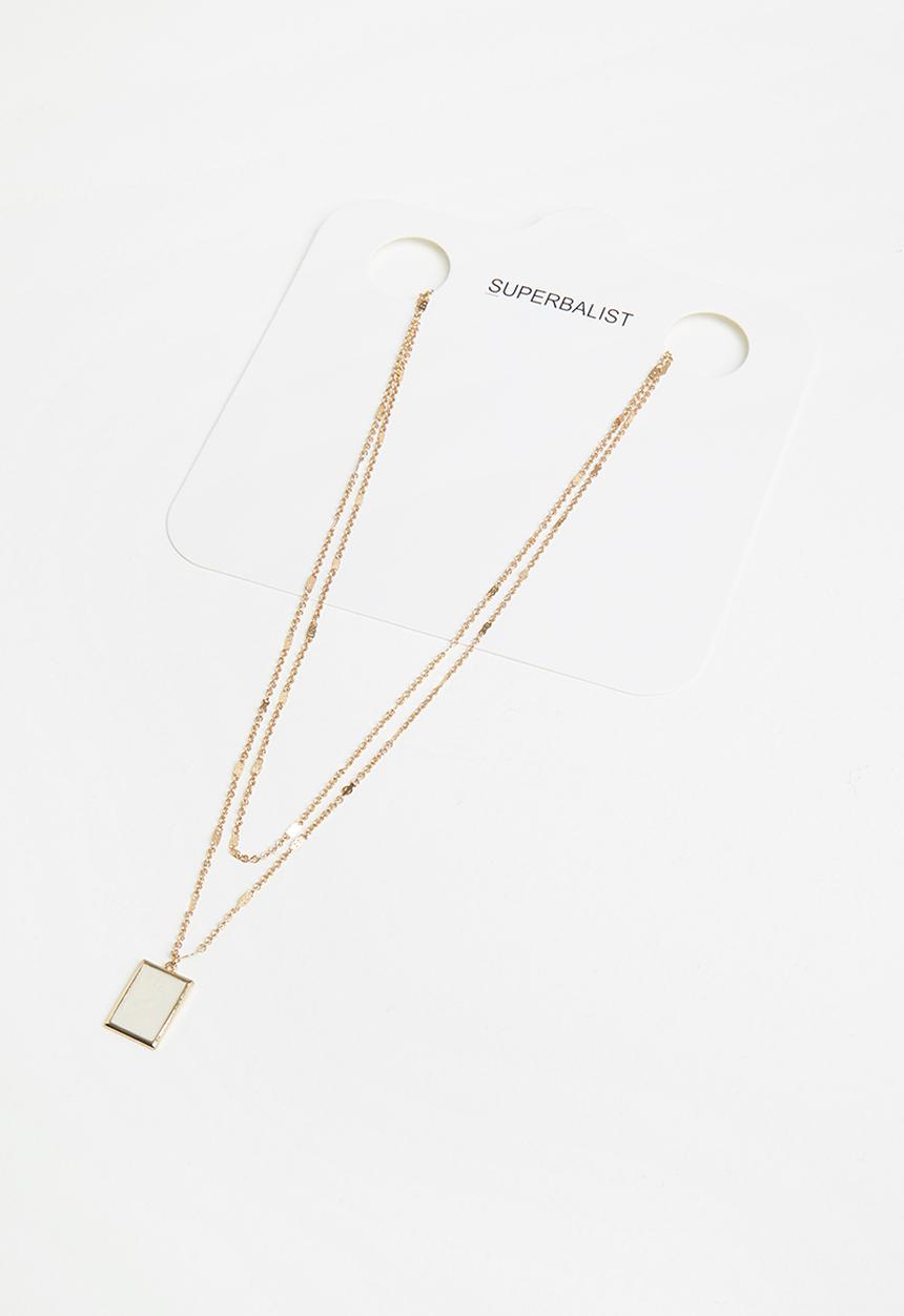 Superbalist - Siri layered necklace - gold
