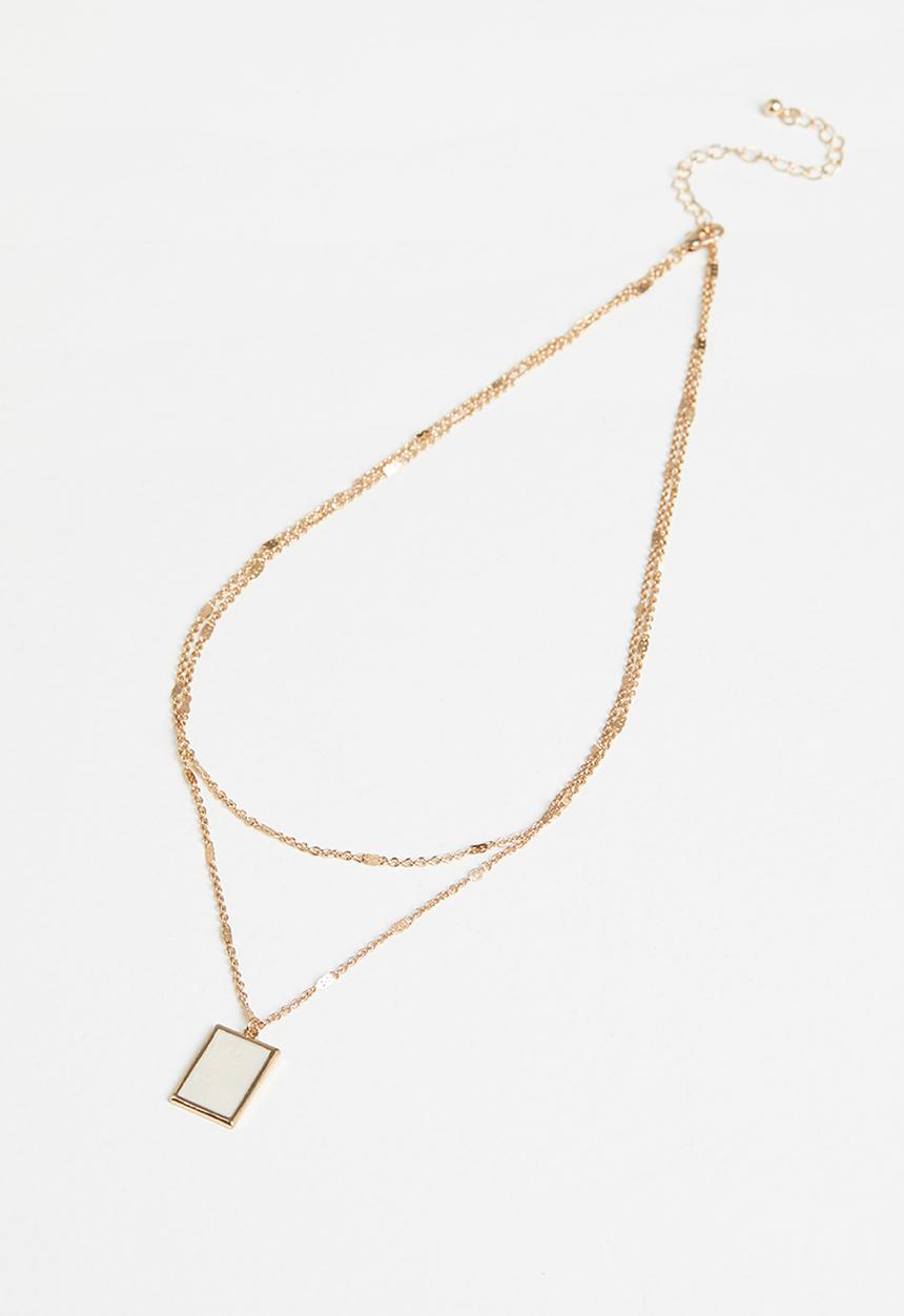 Superbalist - Siri layered necklace - gold