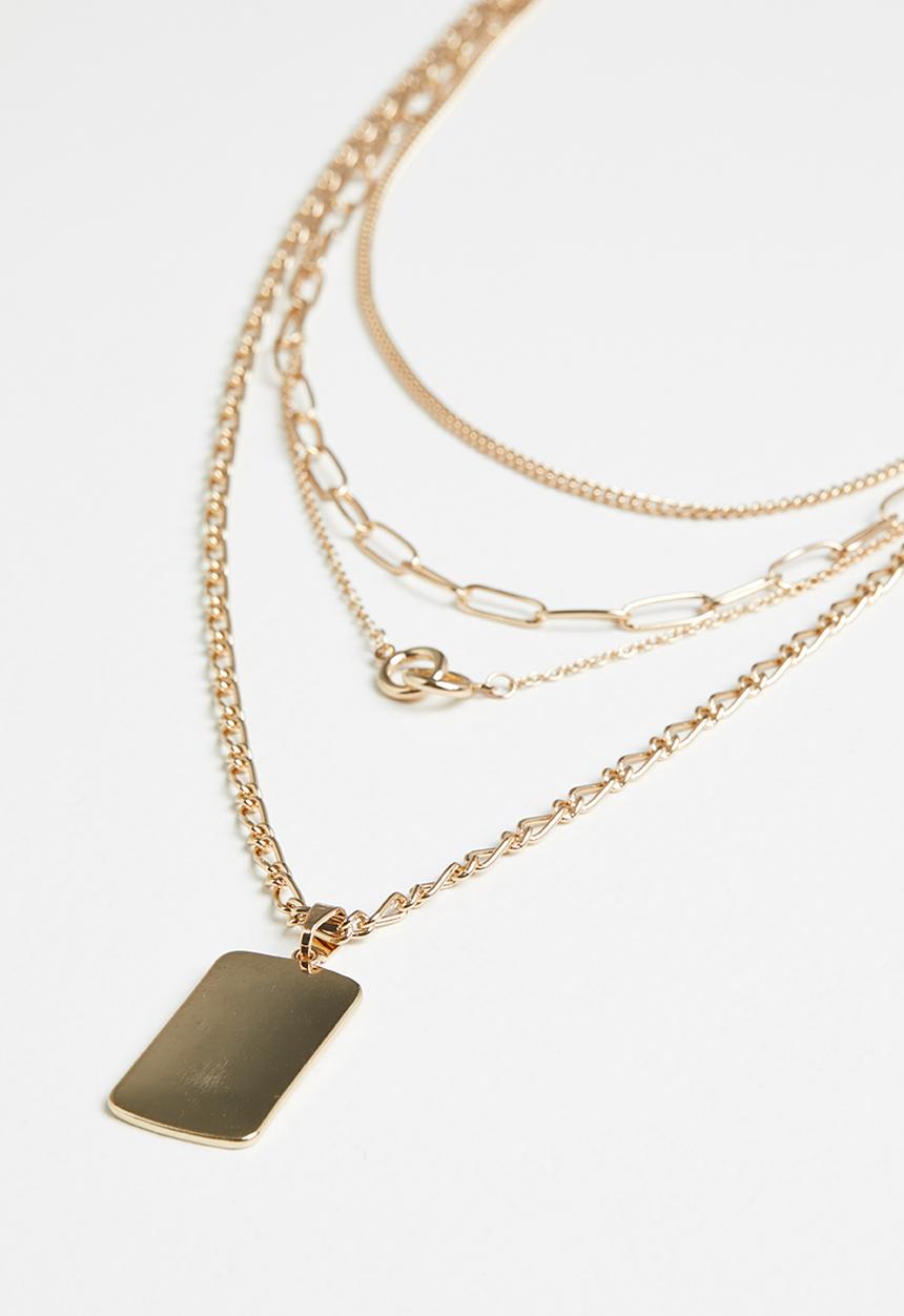 Superbalist - Denga layered necklace - gold