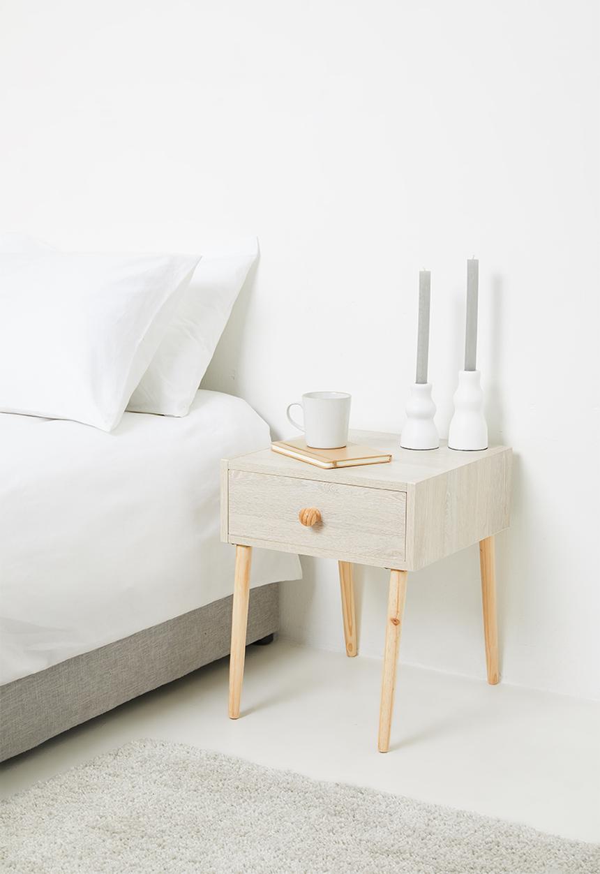 Sixth Floor - Mundo bedside table - natural