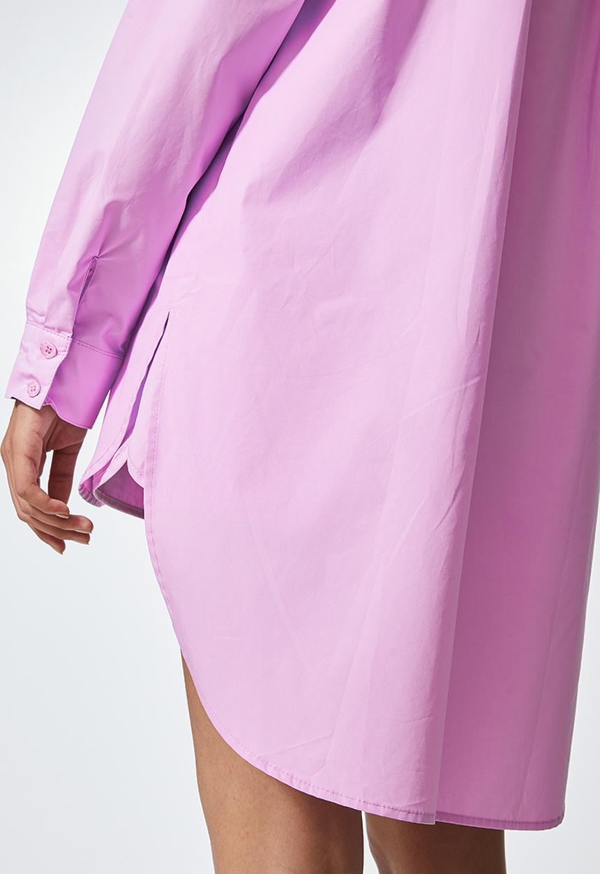 Superbalist - Relaxed co-ord shirt  -  orchid