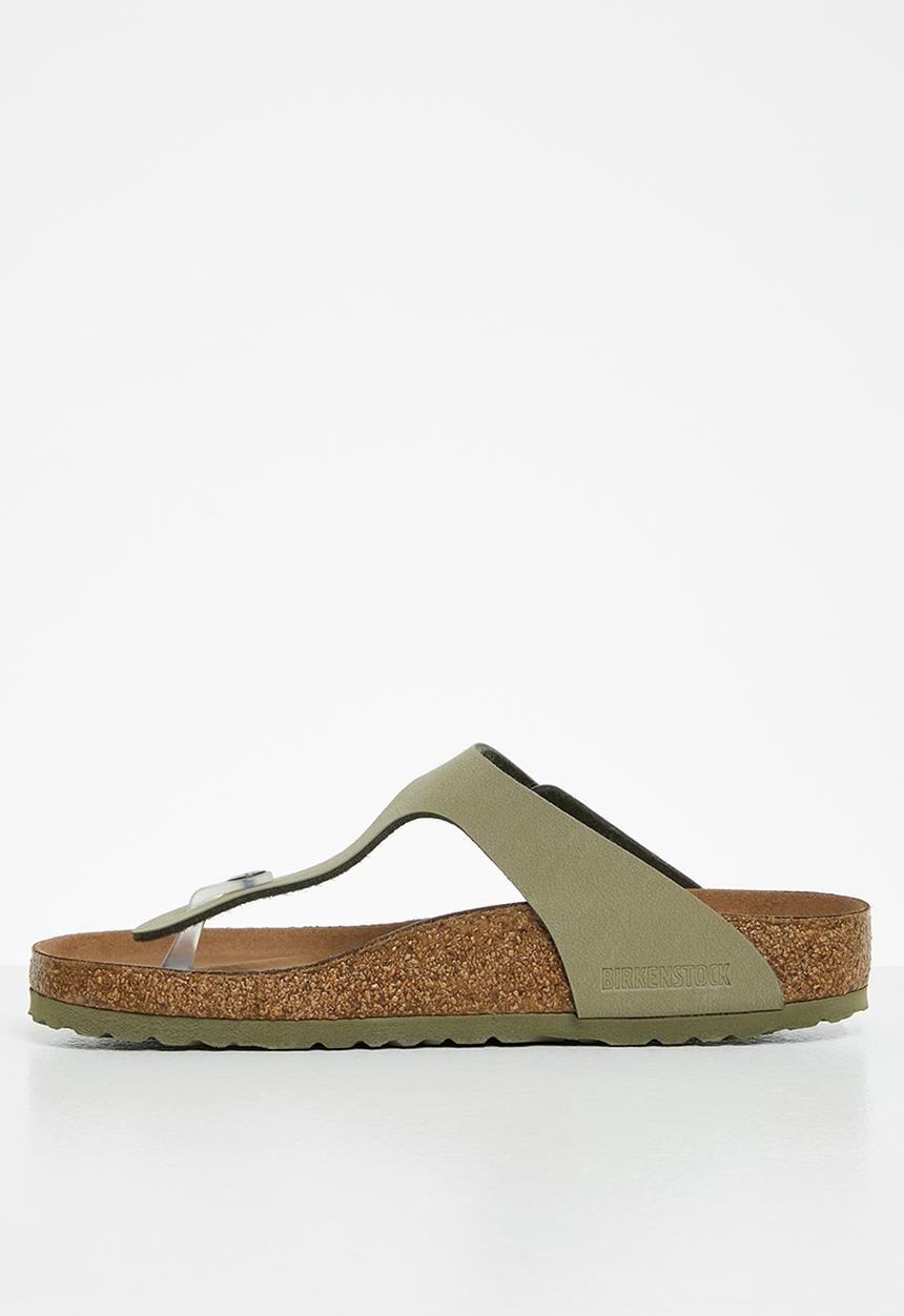 Birkenstock - Gizeh birko-flor regular - faded khaki