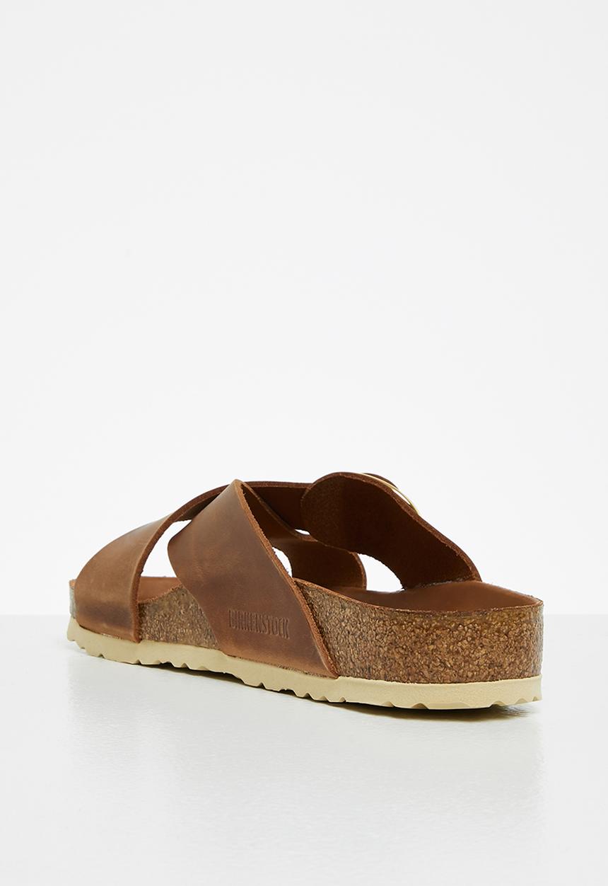 Birkenstock - Siena big buckle oiled leather regular - cognac