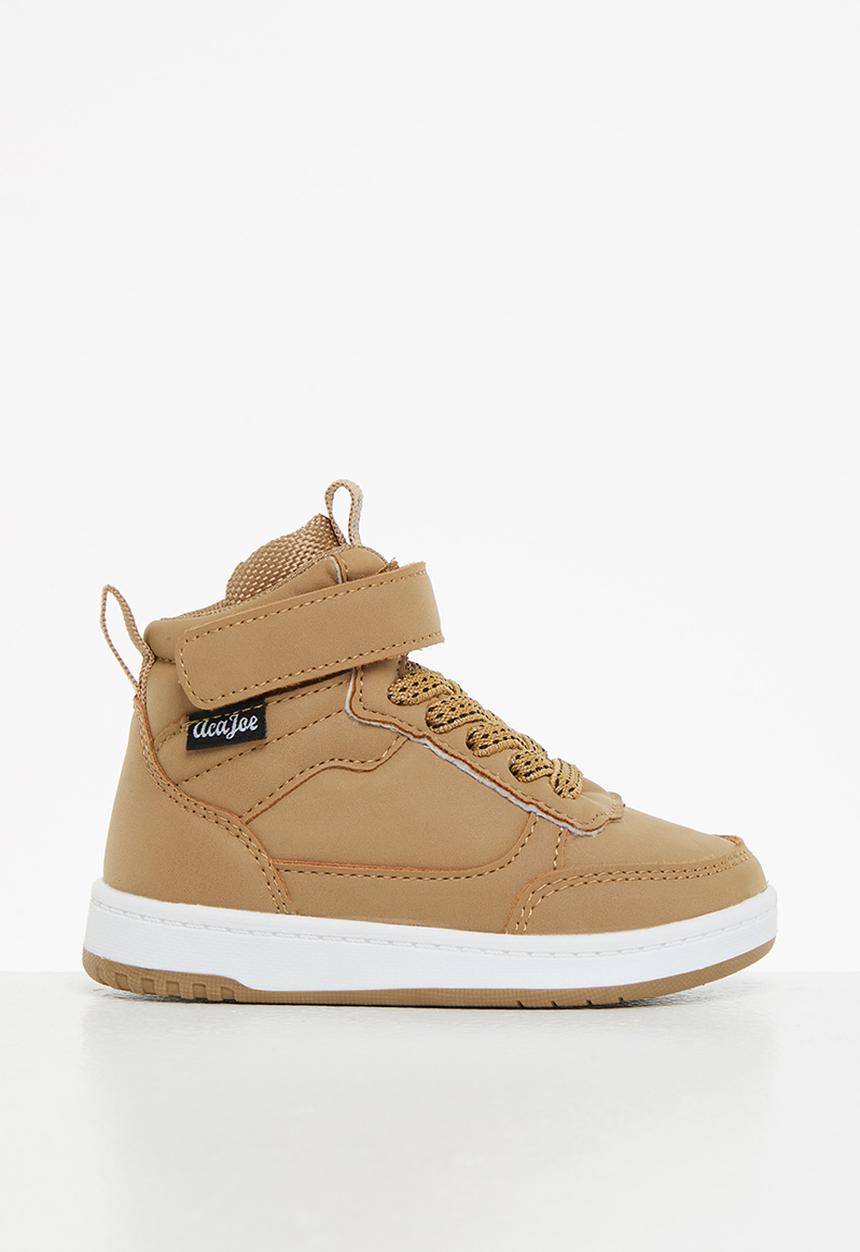 Aca Joe - Pre-boys high top sneakers - tan