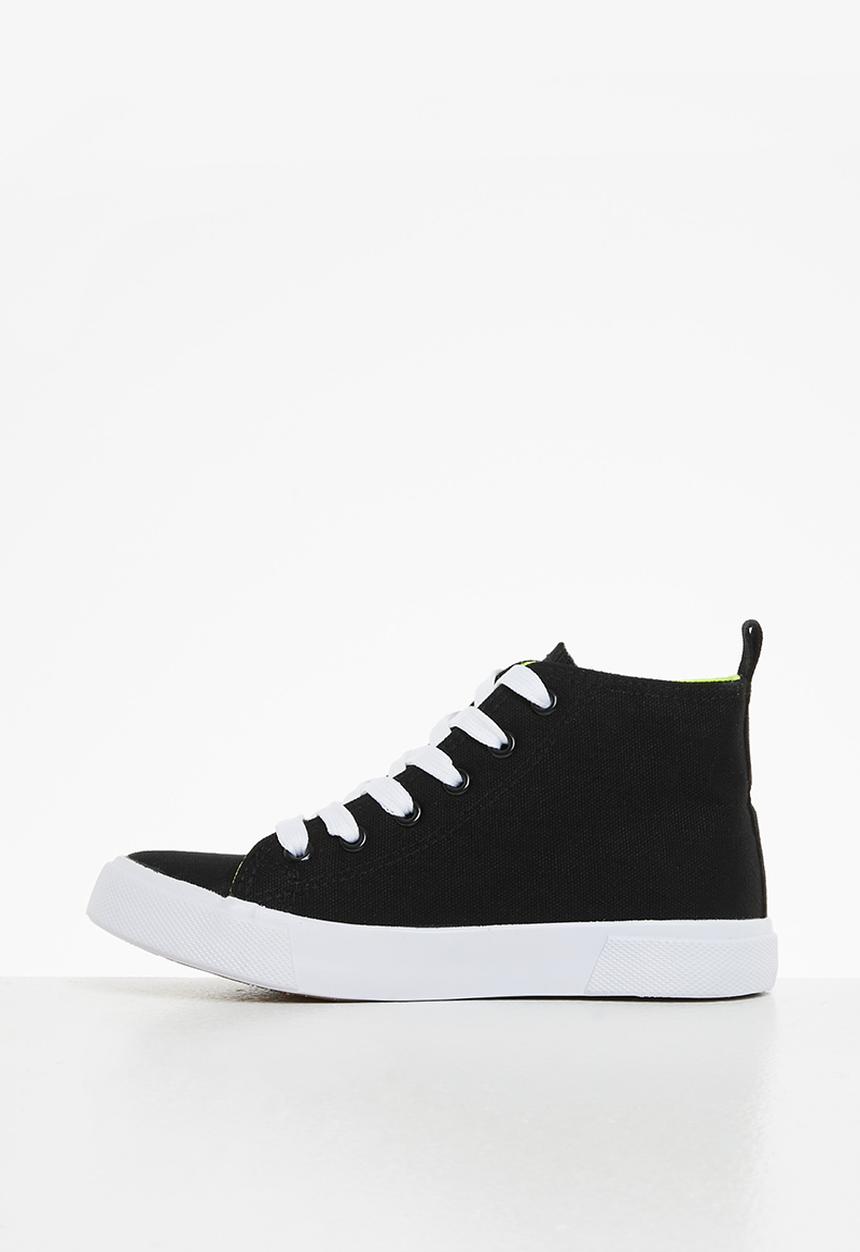 Aca Joe - Boys aca joe high top sneakers - black
