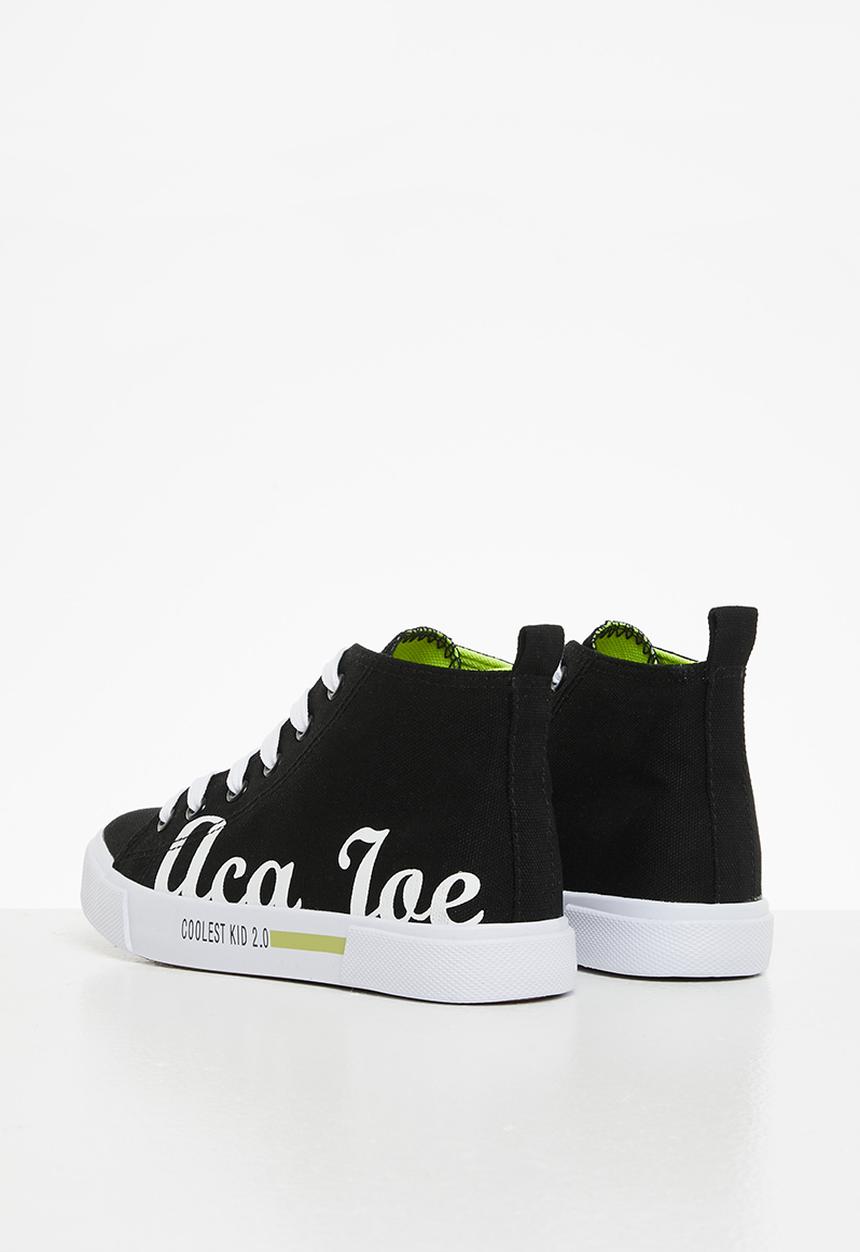 Aca Joe - Boys aca joe high top sneakers - black