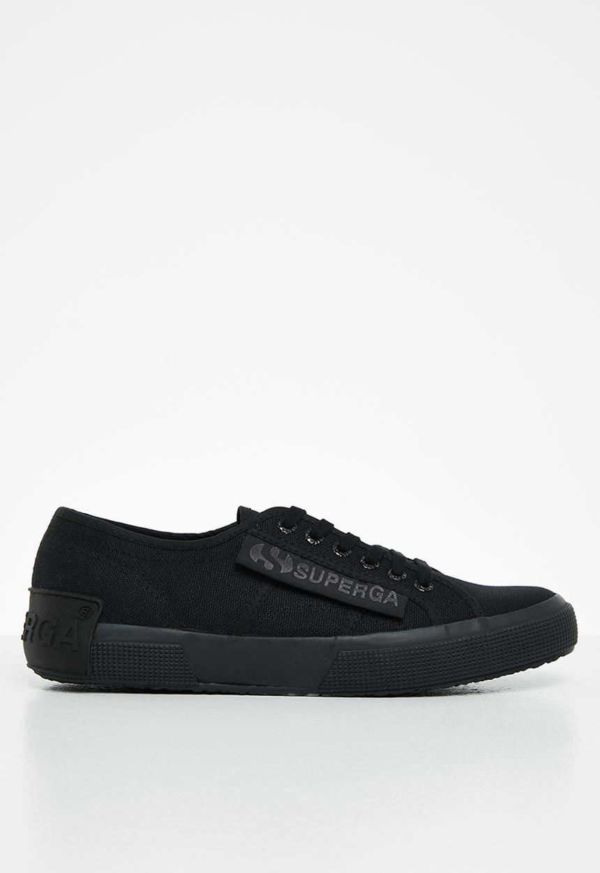 SUPERGA - 2750 loud 2750 big rubber patch - 997 total black