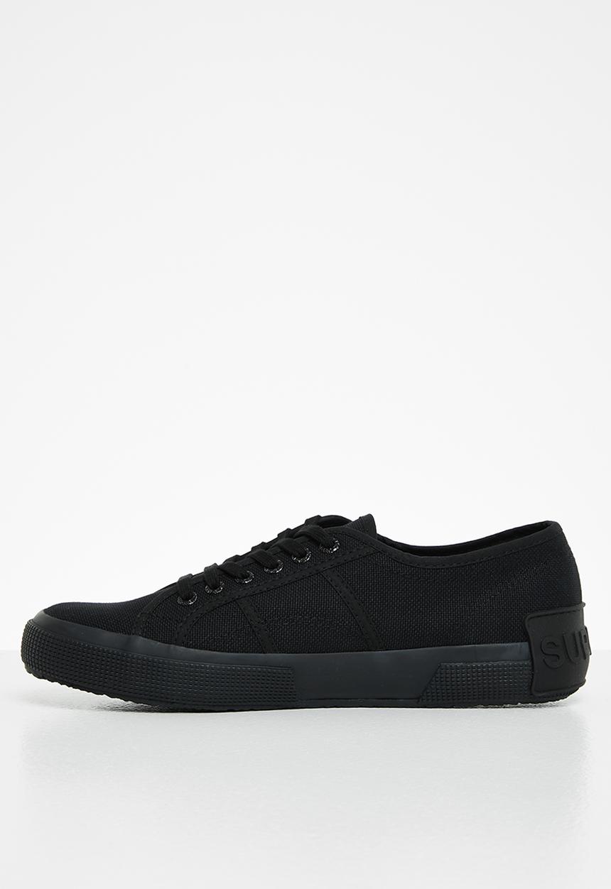 SUPERGA - 2750 loud 2750 big rubber patch - 997 total black