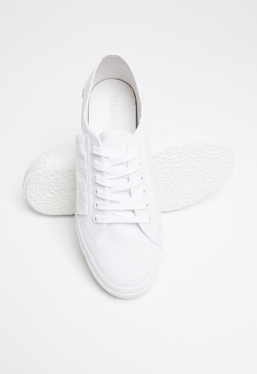 SUPERGA - 2750 loud 2750 big rubber patch - c42 total white