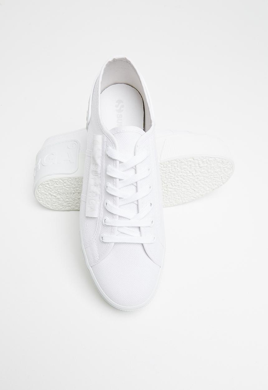 SUPERGA - 2790 loud platform big rubber patch - c42 total white