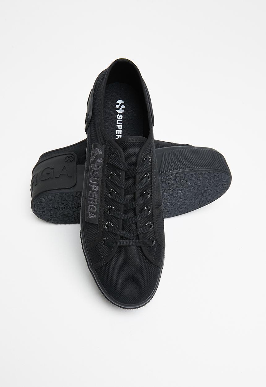 SUPERGA - 2790 loud platform big rubber patch - 997 total black