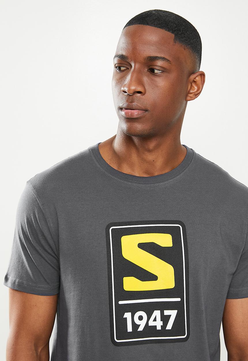 Salomon - Joe short sleeve tee m - grey