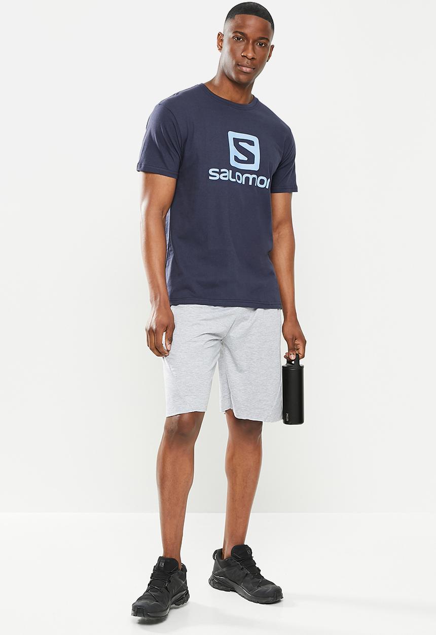 Salomon - Achieve short sleeve tee m - navy