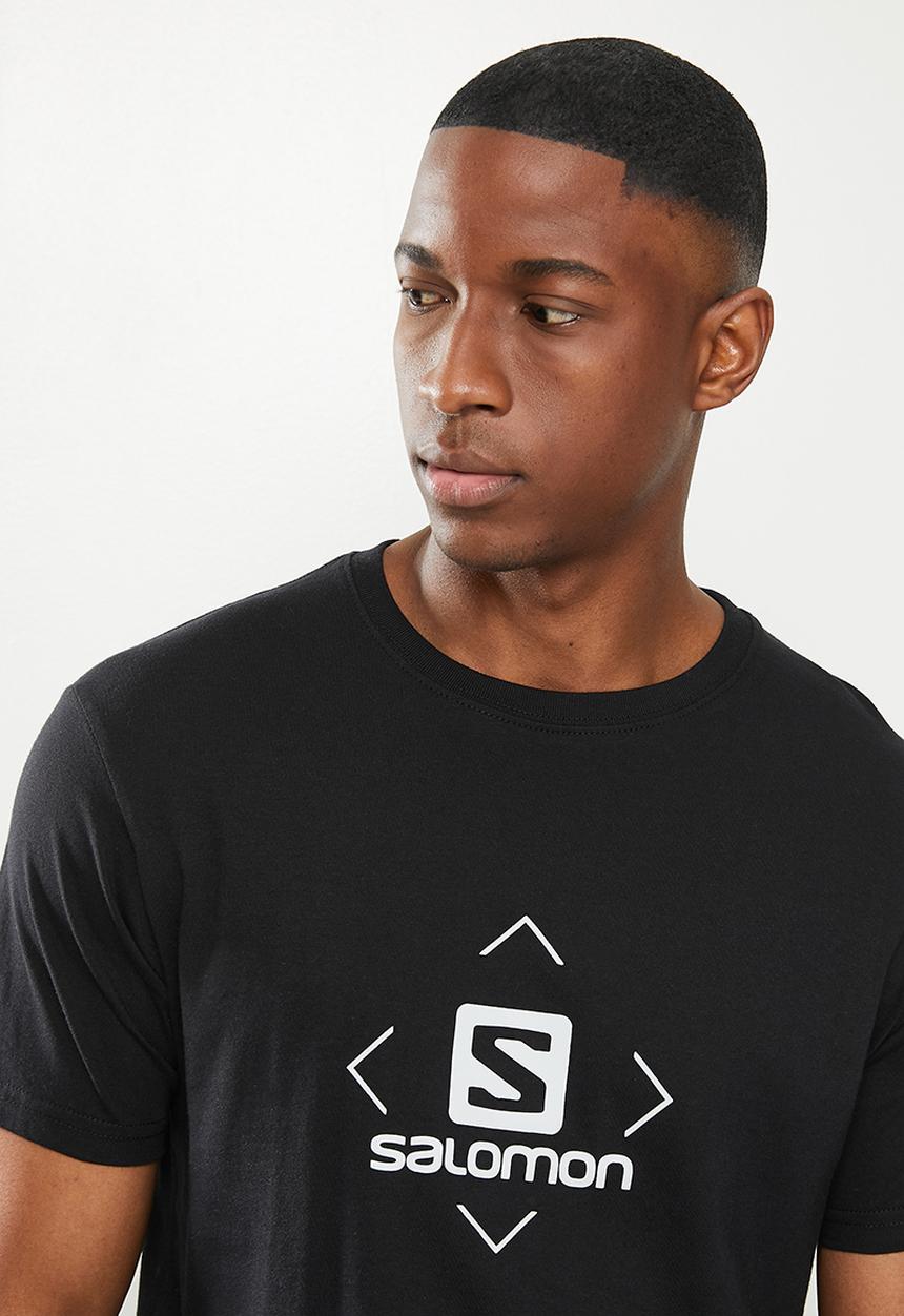 Salomon - Boxed in short sleeve tee m - black