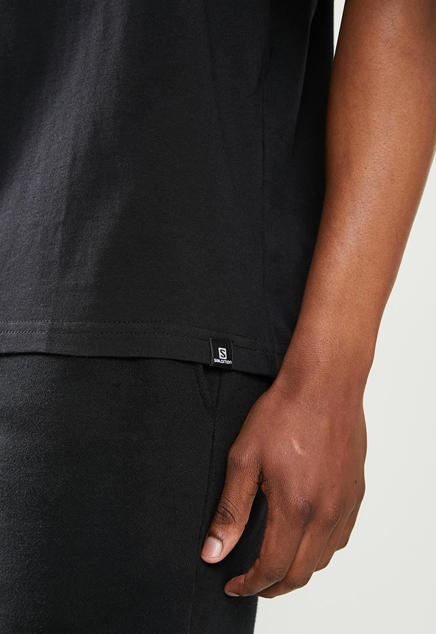 Salomon - Boxed in short sleeve tee m - black
