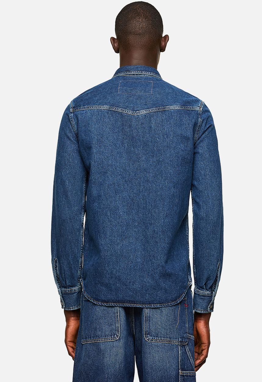 Diesel  - D-east-p1 denim shirt - blue