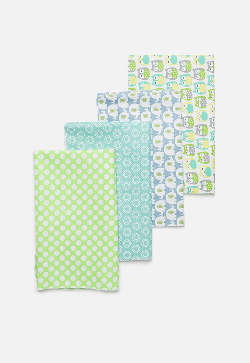 Pop Candy - 4 Pack blanket - blue & green