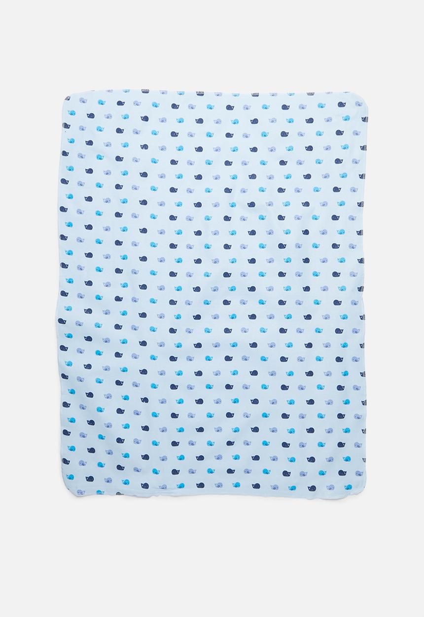 Pop Candy - 4 Pack blanket - blue & white