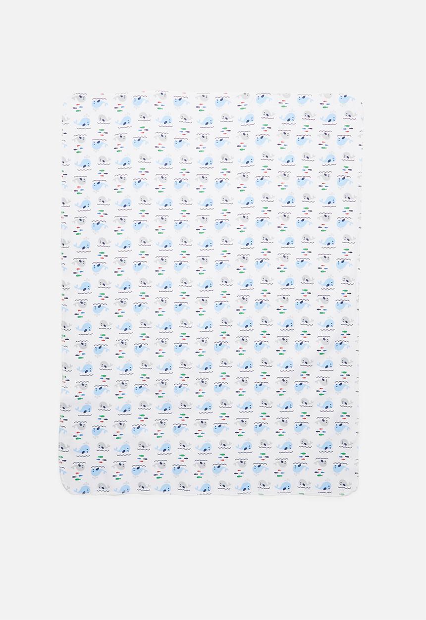 Pop Candy - 4 Pack blanket - blue & white