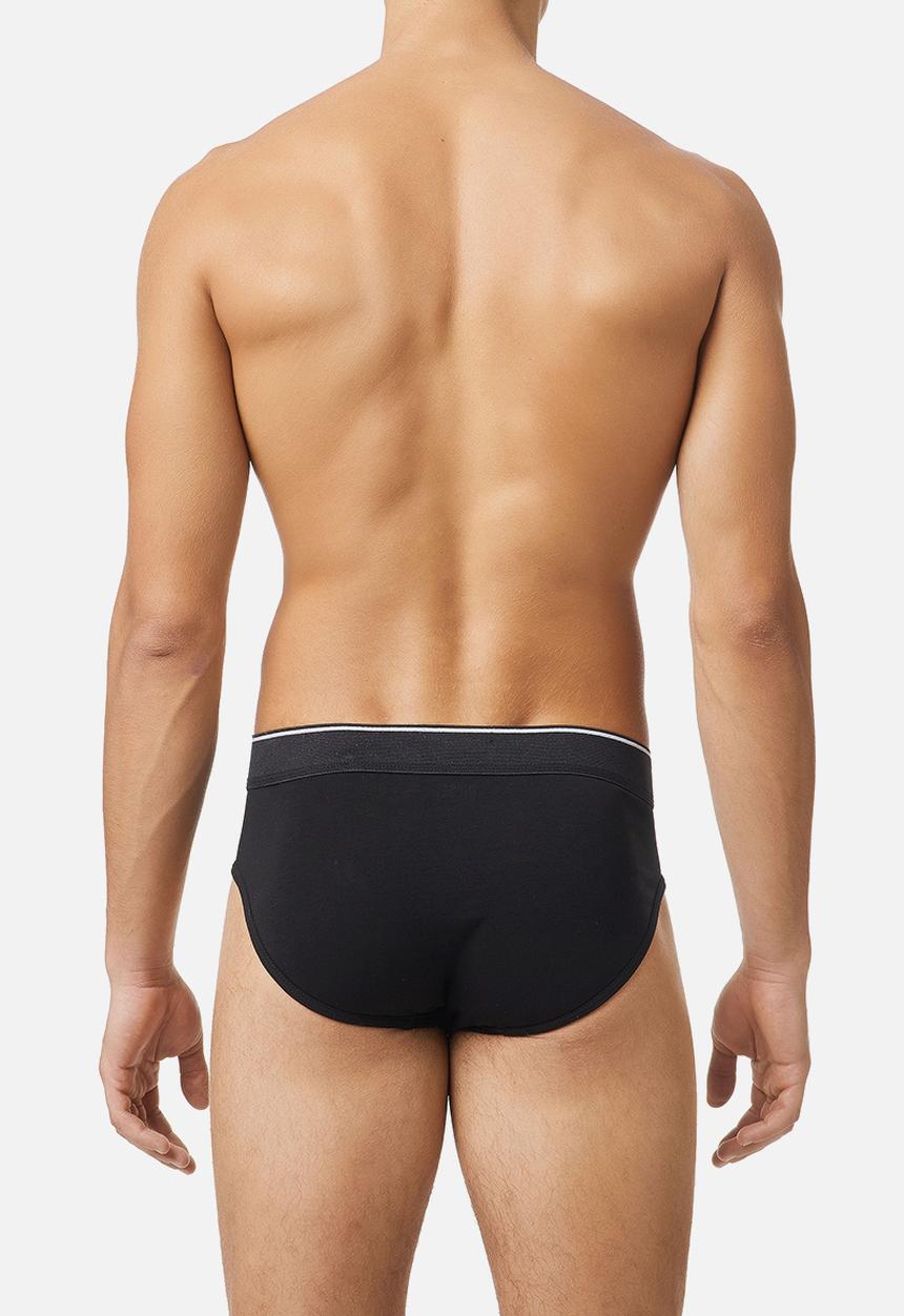Diesel  - Umbr-andre three pack briefs - black