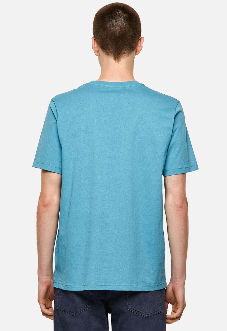 Diesel  - T-just-b53 printed tee - blue
