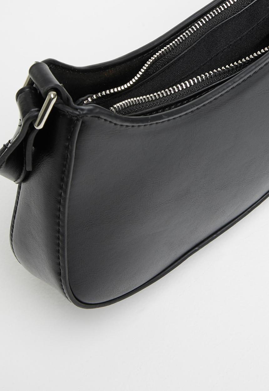MANGO - Baguette bag - black
