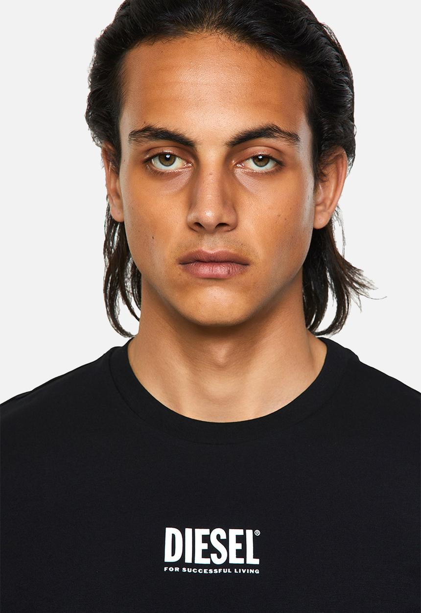 Diesel  - T-diegos-ecosmallogo tee - black
