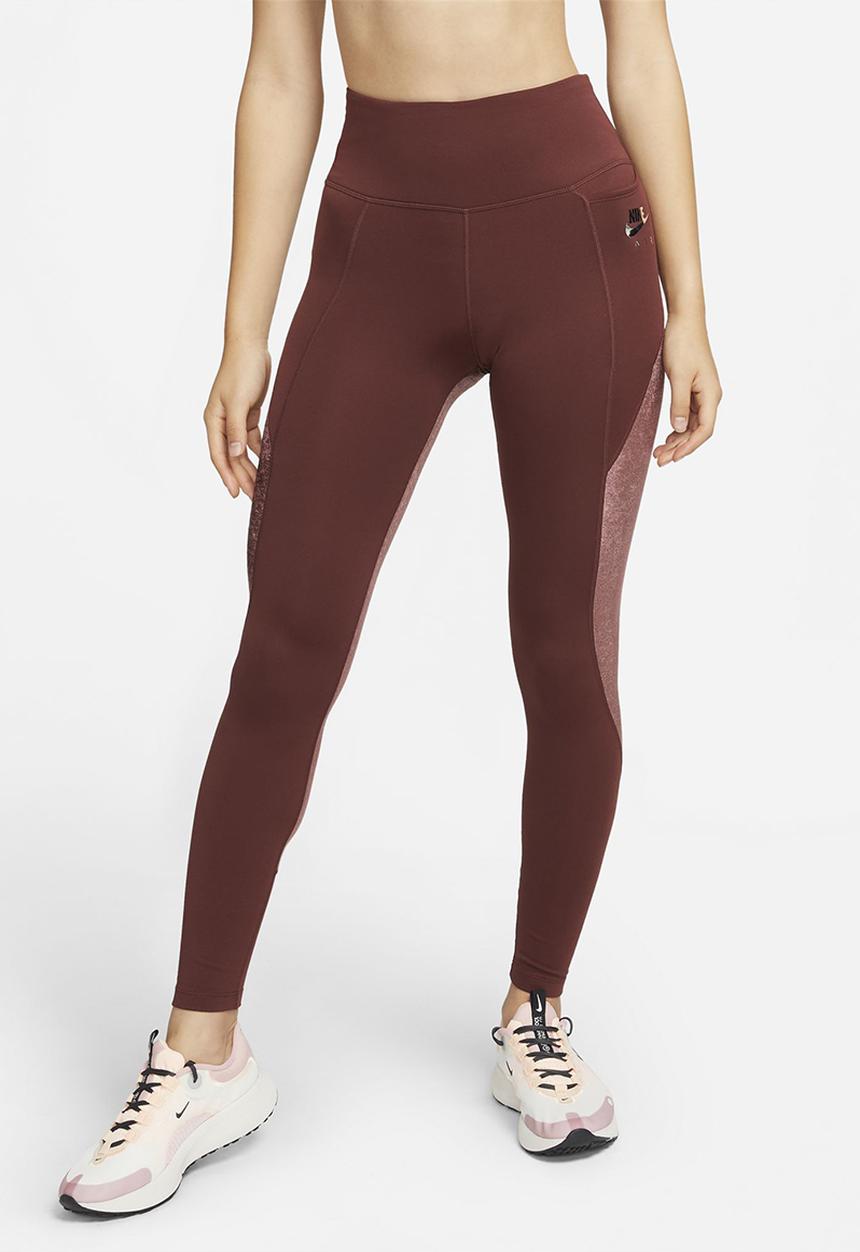 Nike - W nike air df tights - burgundy