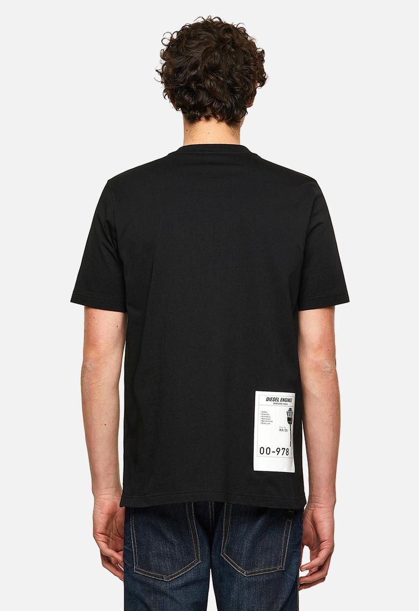 Diesel  - T-just-b62 tee - black