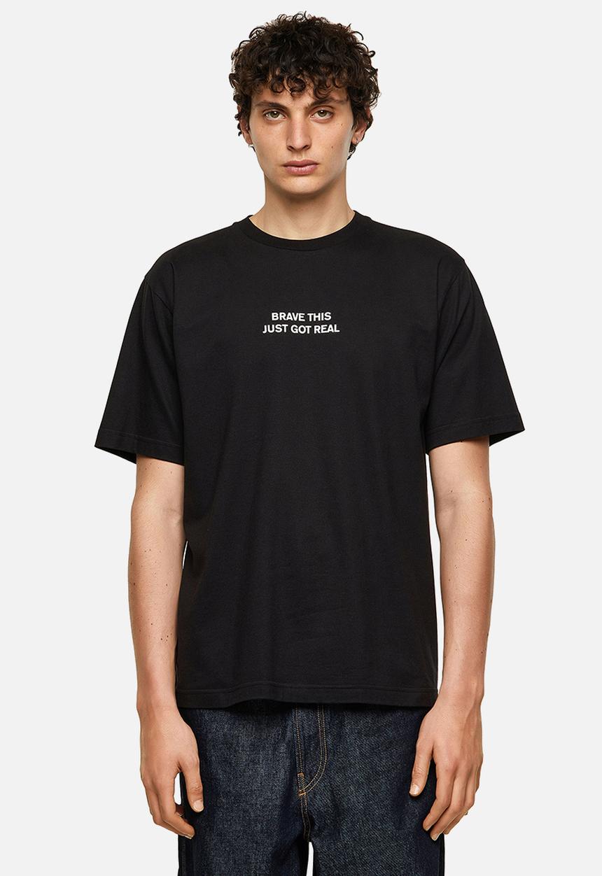 Diesel  - T-tubolar-b3 tee - black