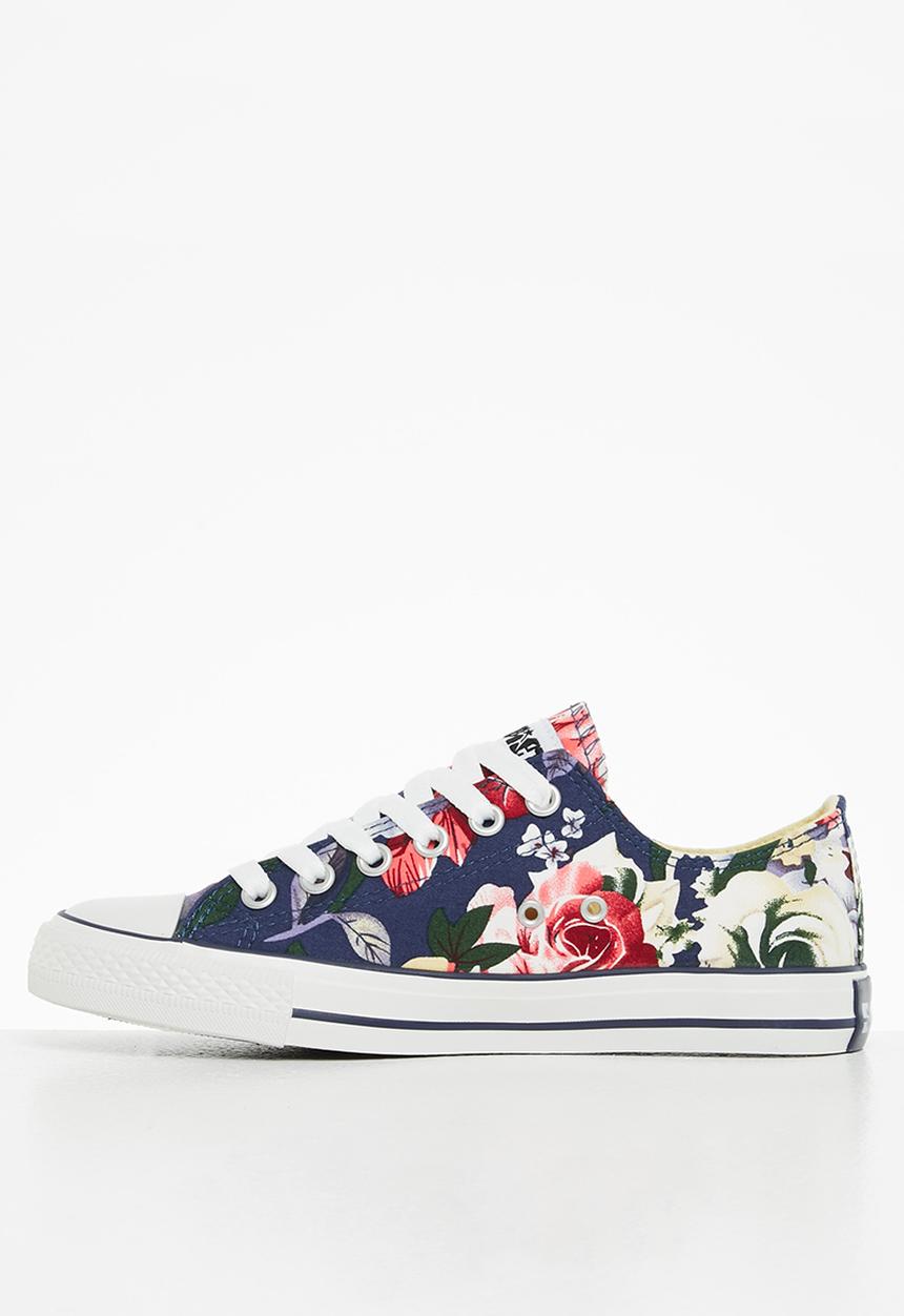 SOVIET - L viper floral - navy floral