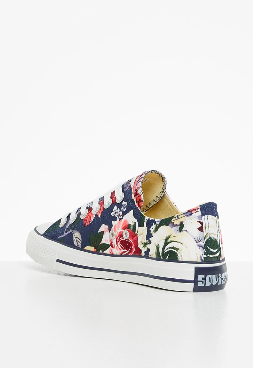 SOVIET - L viper floral - navy floral