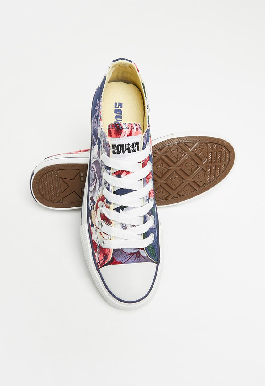 SOVIET - L viper floral - navy floral