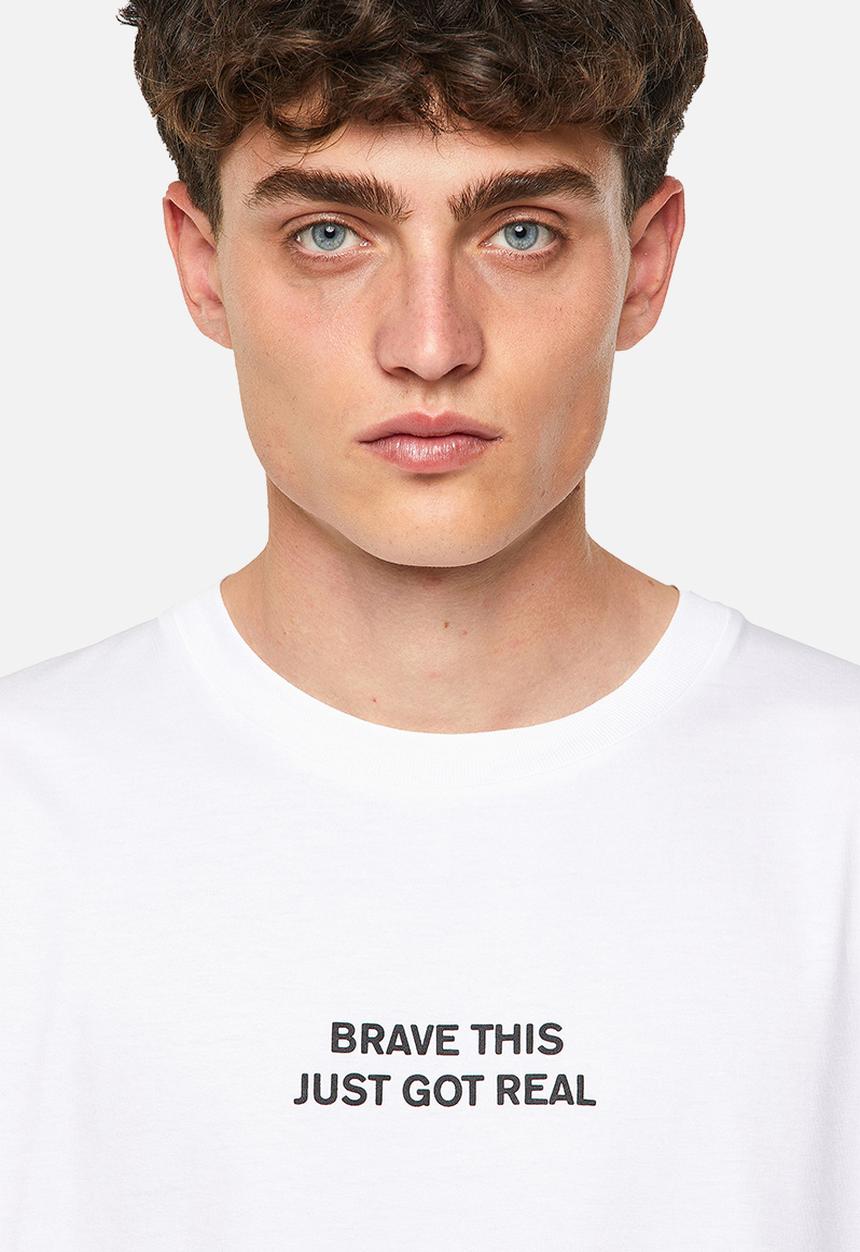 Diesel  - T-tubolar-b3 tee - white