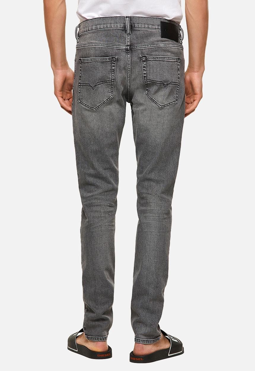 Diesel  - D-luster slim fit longer length jeans - grey