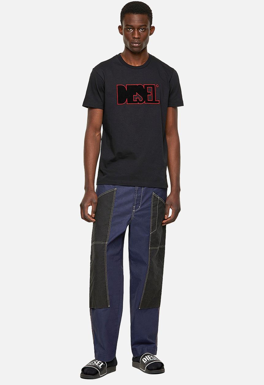 Diesel  - T-diegos-b8 tee - black