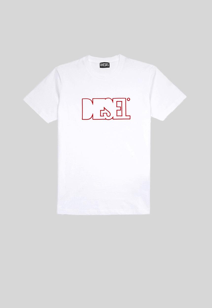 Diesel  - T-diegos-b8 tee - white
