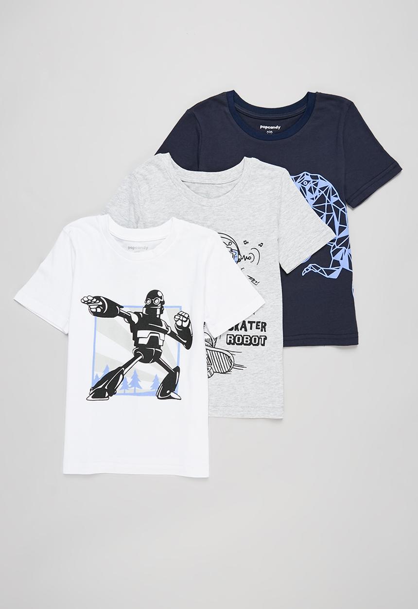 Pop Candy - 3 Pack graphic tee - multi